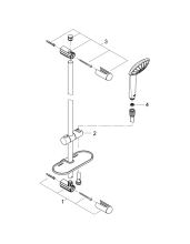 Euphoria 110 Mono Brausestangenset 600