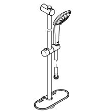 Euphoria 110 Mono Brausestangenset 600