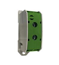 Aluminium / Kupfer Klemme, 1-Polig, 95Mm² Grün