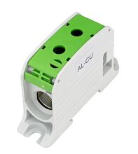 Aluminium / Kupfer Klemme, 1-Polig, 95Mm² Grün