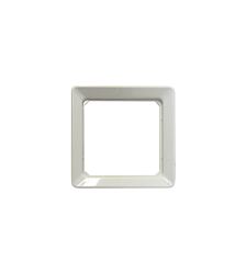 Kombirahmen für Einbaugeräte mit Zentralplatte 50x50mm, rw