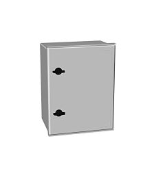 MINIPOL Wandschrank mit Drehriegel, H=400 B=300 T=200mm