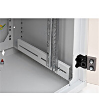Netzwerk-Wandschrank Dw Monoblock, B600 H770 T395, 19", 15He