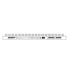 Gabelverschienung 2-Polig, 16Mm², 1M