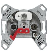 SAT Durchgangsdose 10dB Einkabel programm,3Loch,ClA,SSD 6-10