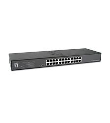 Switch 24xRJ45 1000 (PoE+) + 4xSFP/RJ45 Combo, 19" 380W