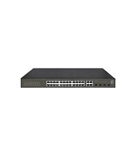 Switch 24xRJ45 1000 (PoE+) + 4xSFP/RJ45 Combo, 19" 380W
