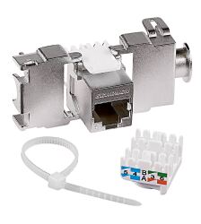 TOOLLESS LINE Buchse RJ45 geschirmt Cat.6 (SFA)