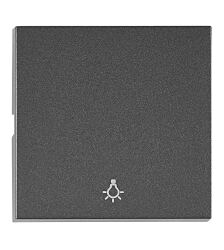 Wippe S 50 mit Symbol Licht, anthrazit